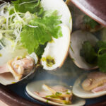 逸品 活大ハマグリの酒蒸し(１個)